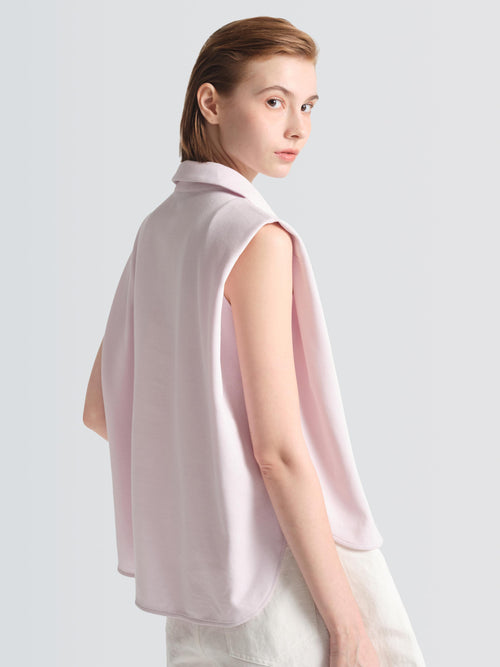 Cotton Pique  Polo  Top
