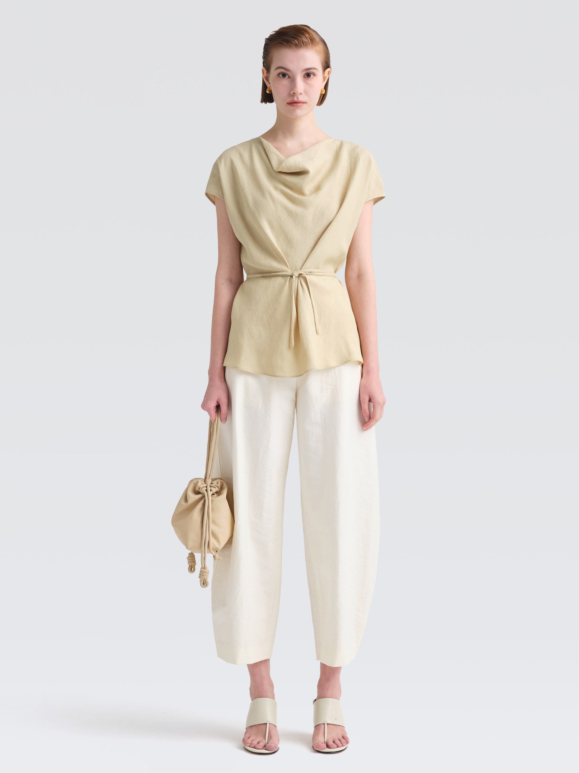 2788-Women-Top-Linen-Rayon-Sepia-1