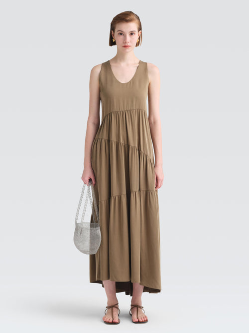 Cupro Hybridge Dress