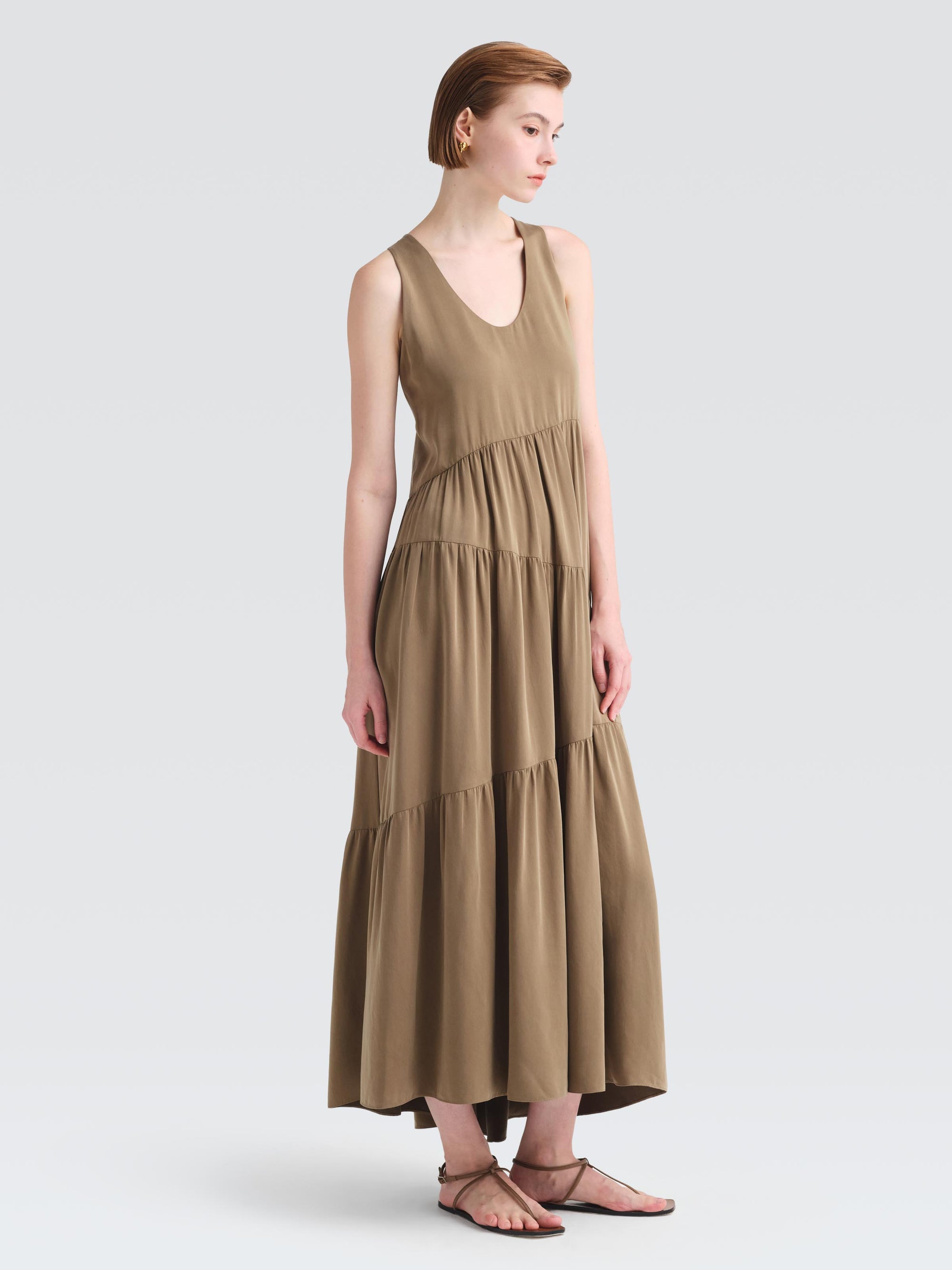 Cupro Hybridge Dress