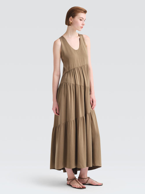 Cupro Hybridge Dress