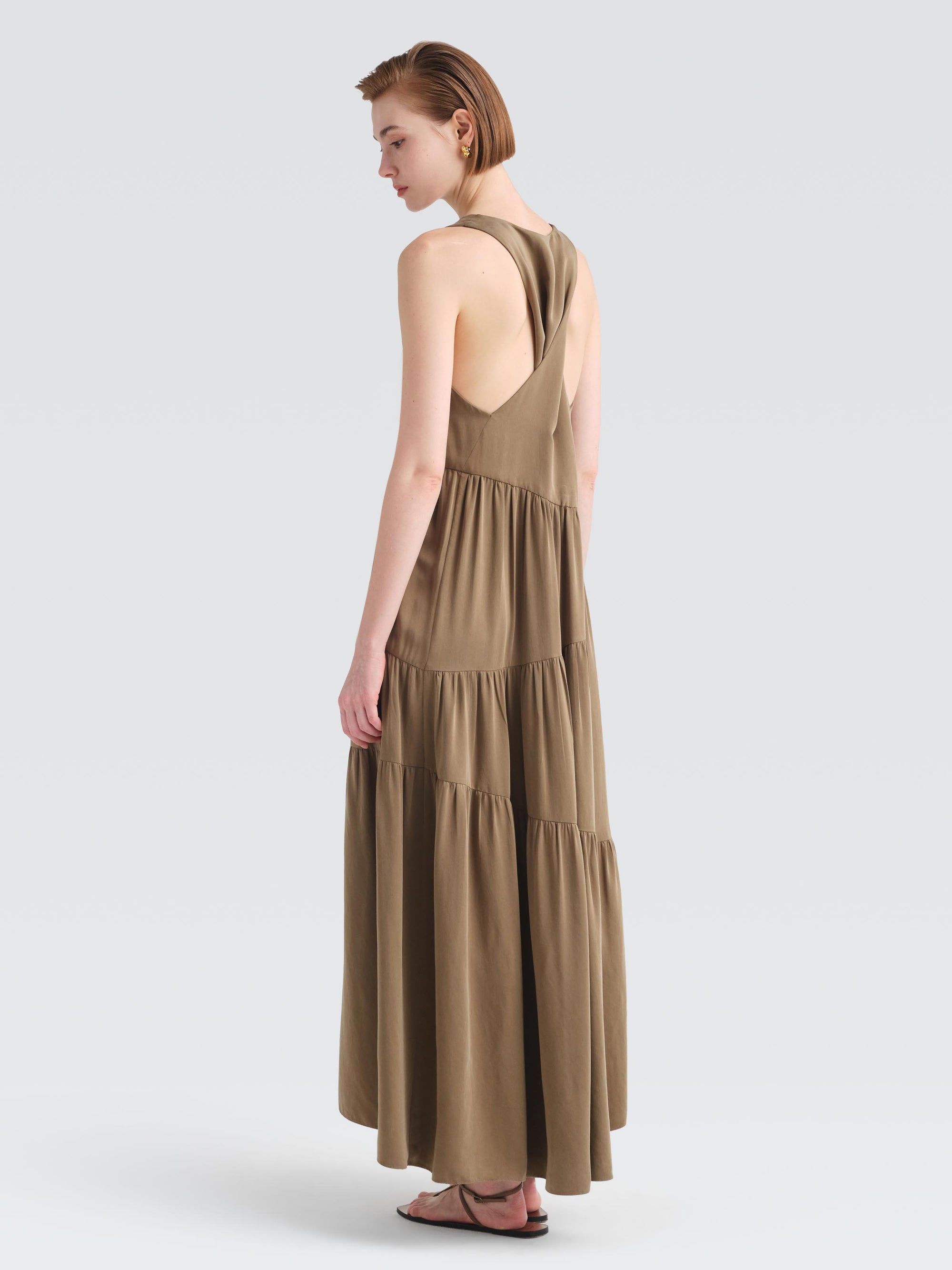 Cupro Hybridge Dress