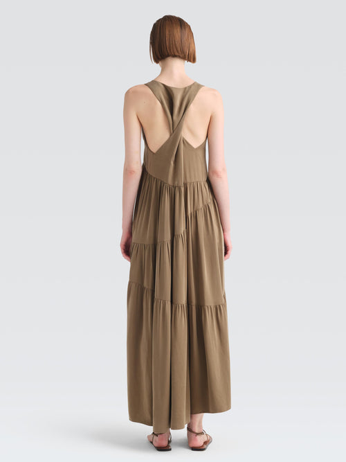 Cupro Hybridge Dress