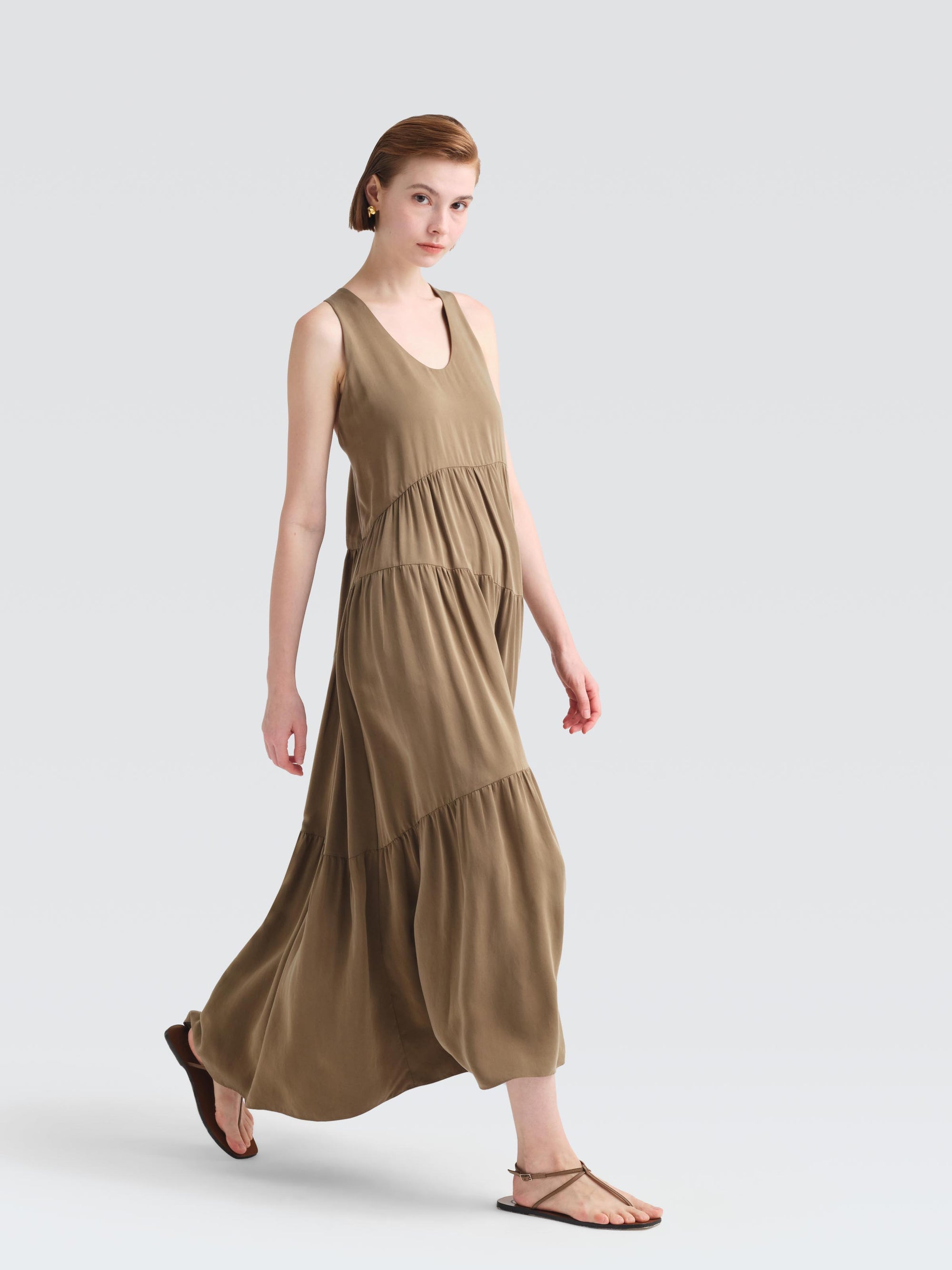 Cupro Hybridge Dress