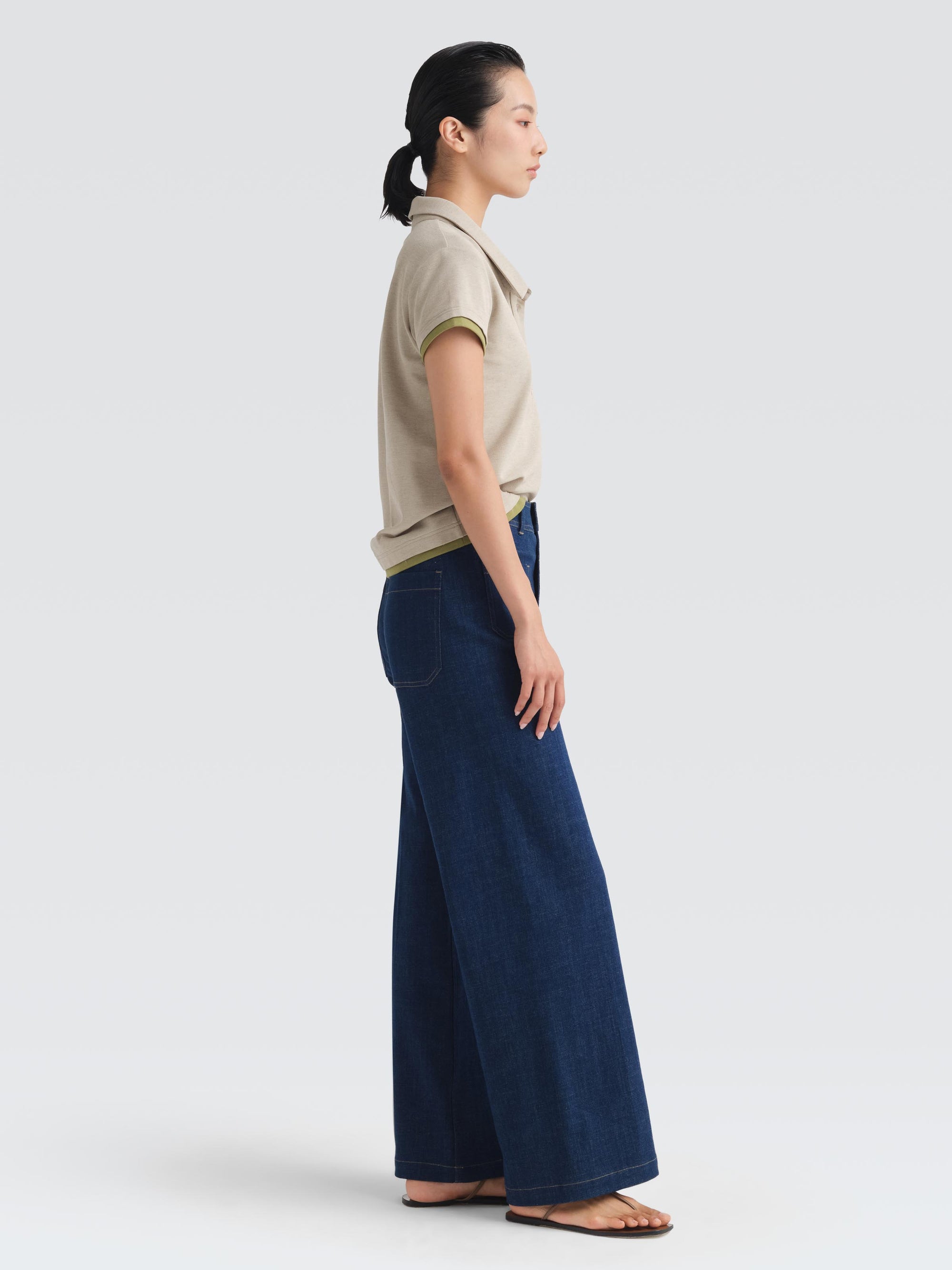 Cotton Pique Warby Top