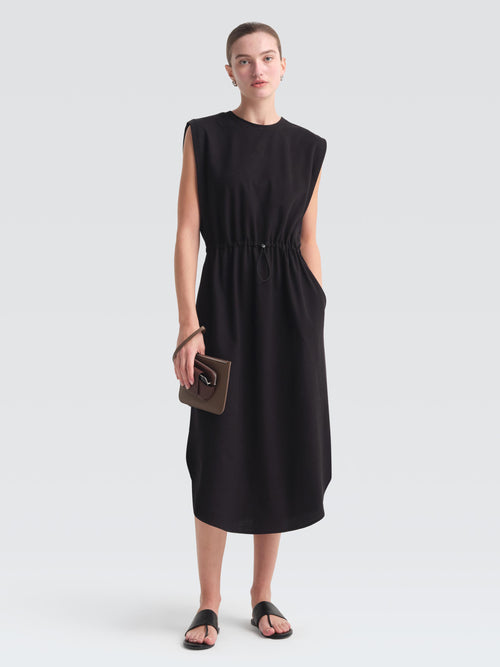 Cotton Pique Janis Dress