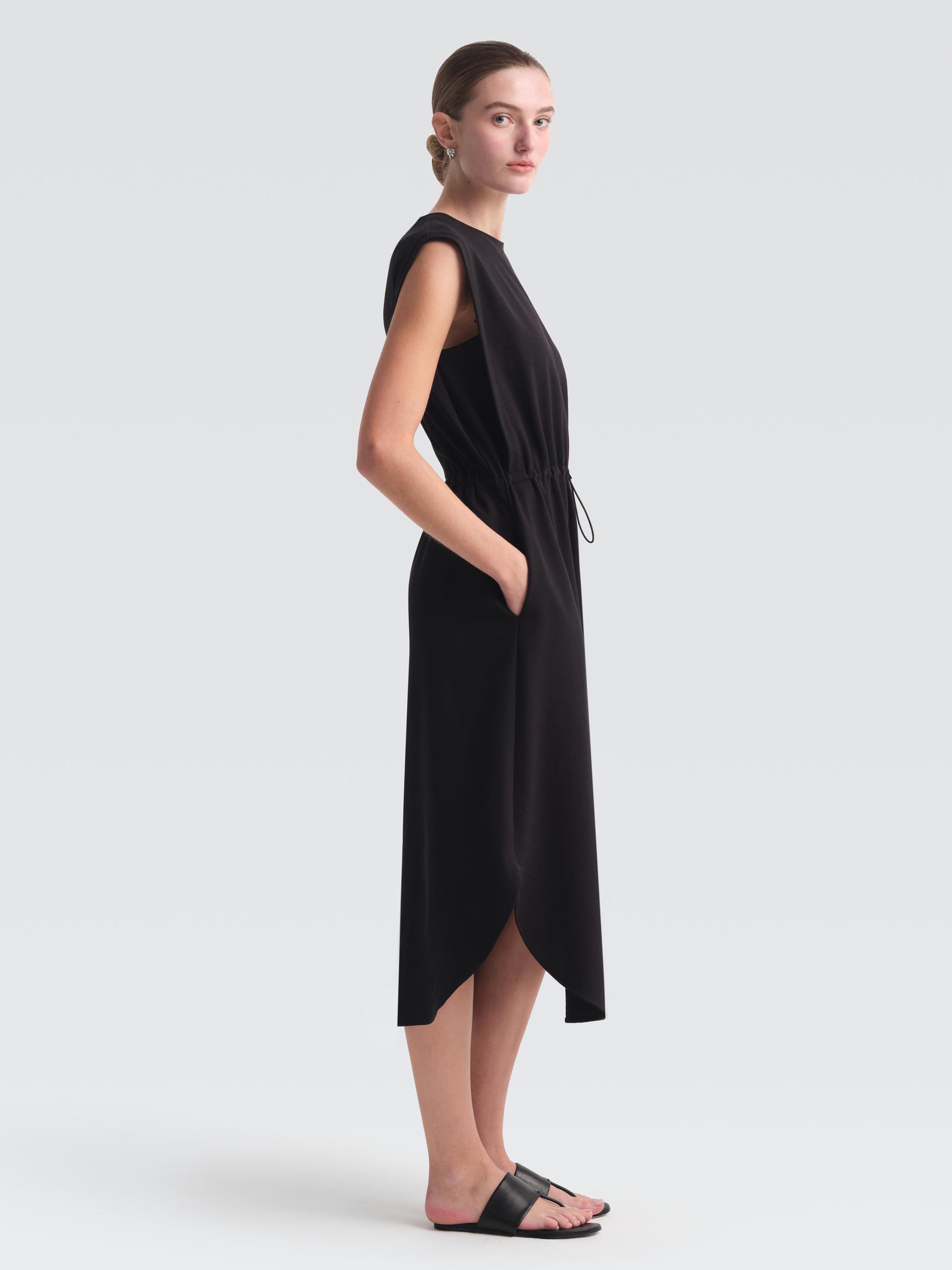 Cotton Pique Janis Dress
