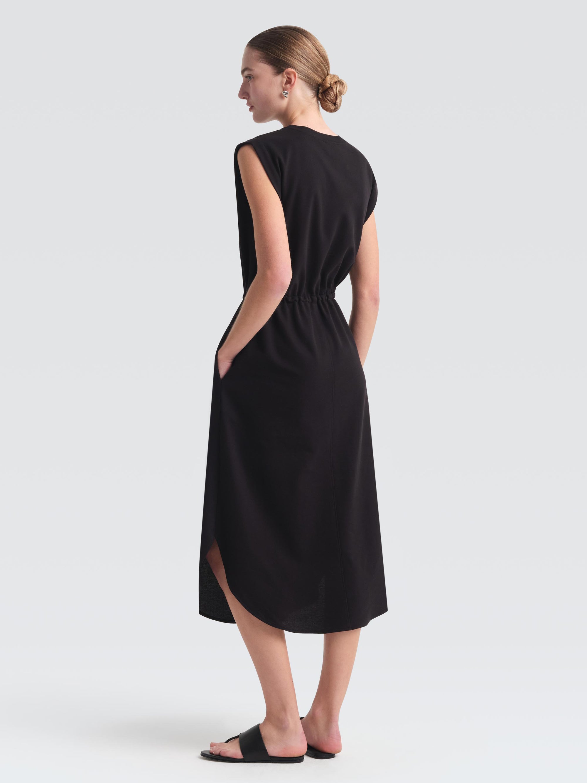 Cotton Pique Janis Dress