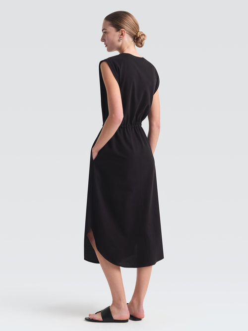 Cotton Pique Janis Dress