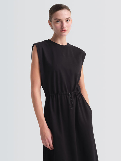 Cotton Pique Janis Dress