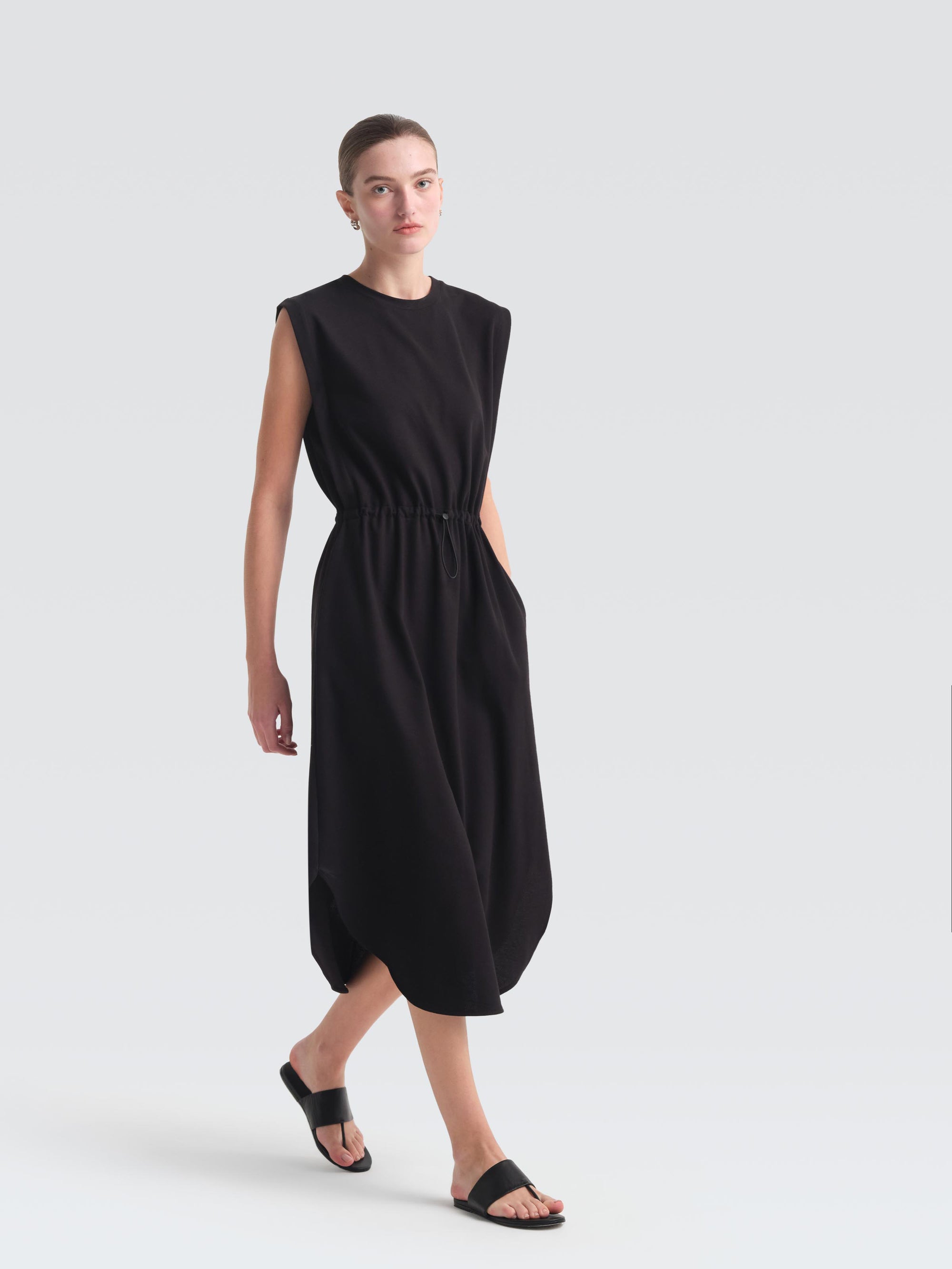 Cotton Pique Janis Dress