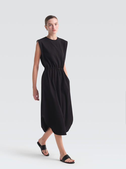 Cotton Pique Janis Dress