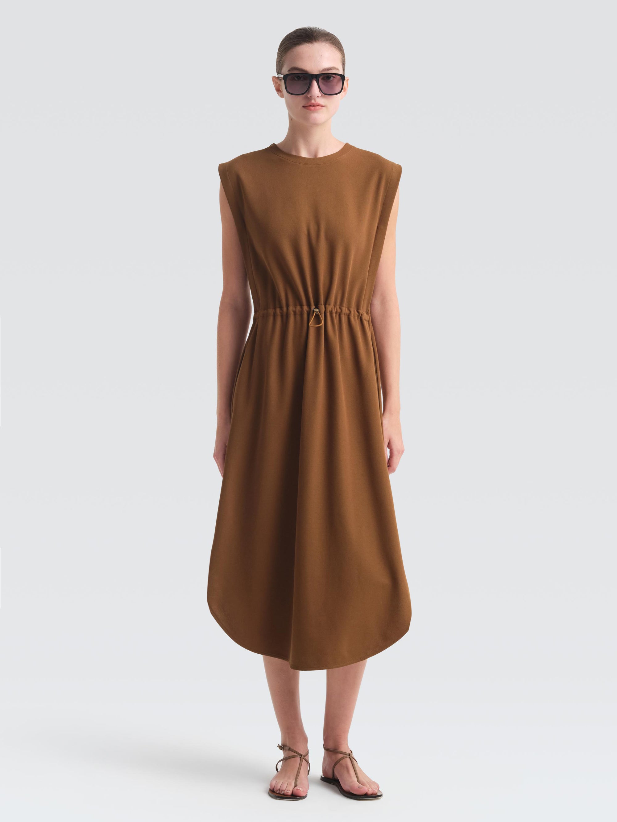 2818-Women-Dress-Janis-Cotton-Pique-Tobacco-1_1