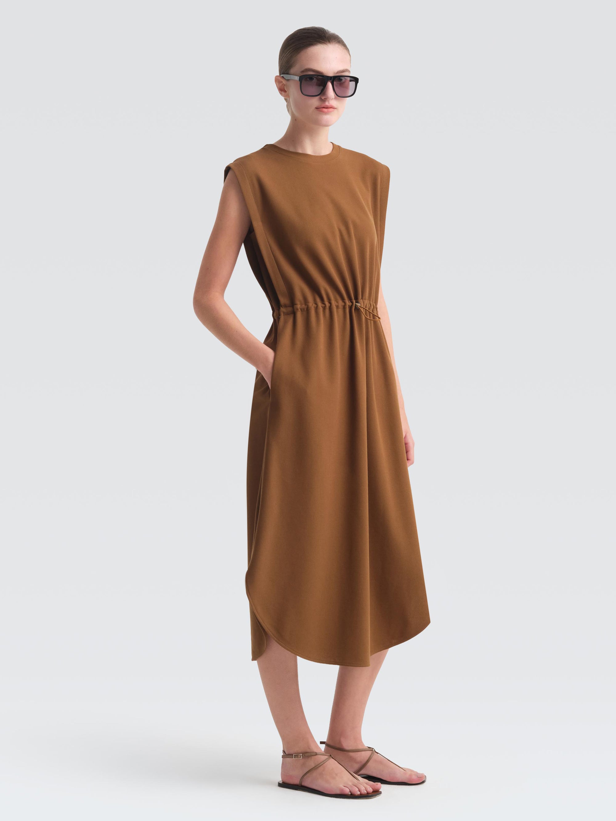 Cotton Pique Janis Dress