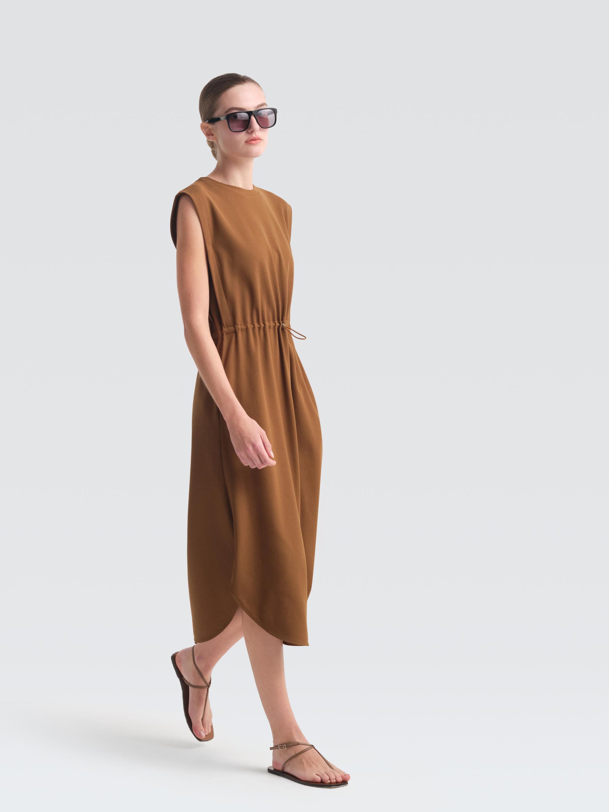 Cotton Pique Janis Dress