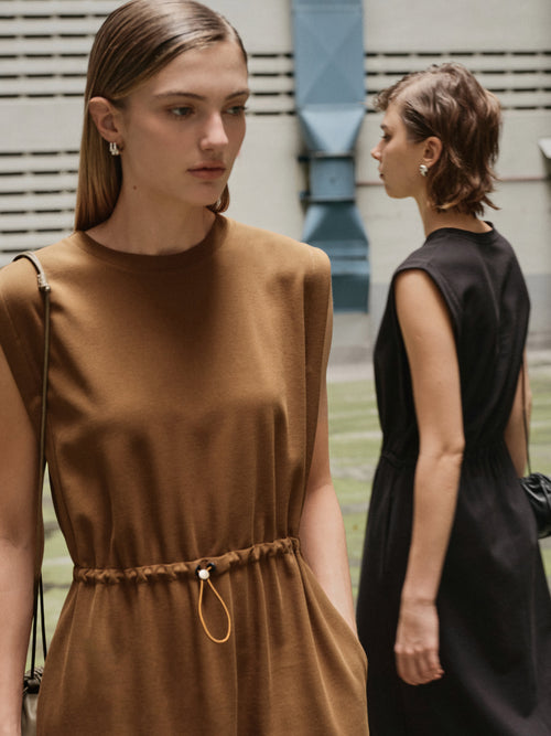 Cotton Pique Janis Dress
