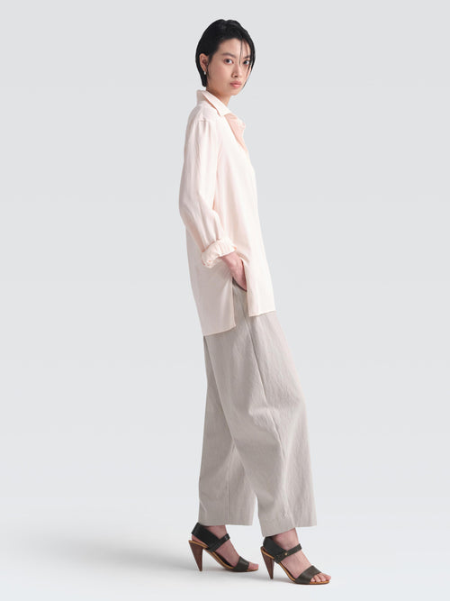Cotton Rayon Shin Shirt