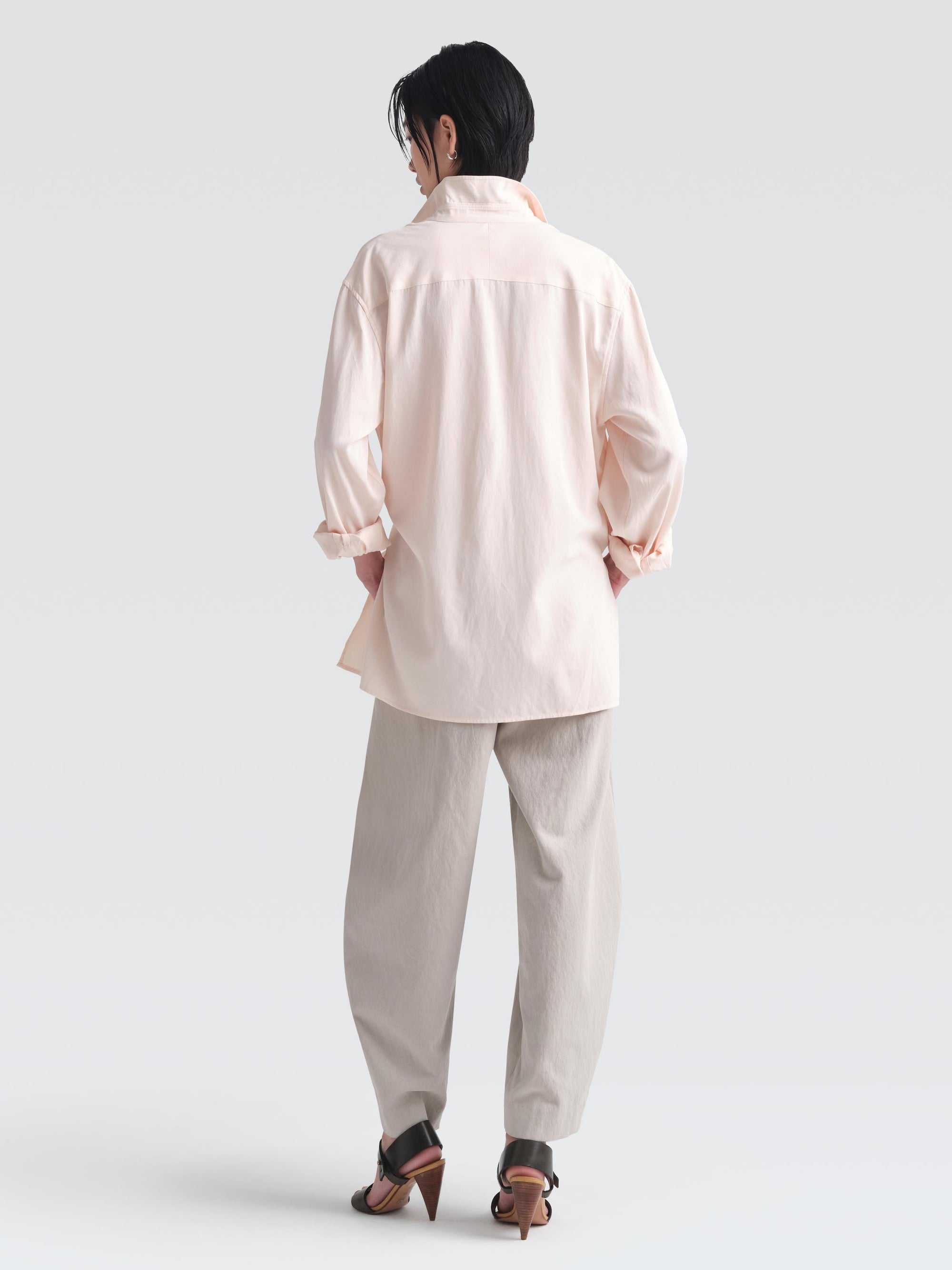 Cotton Rayon Shin Shirt