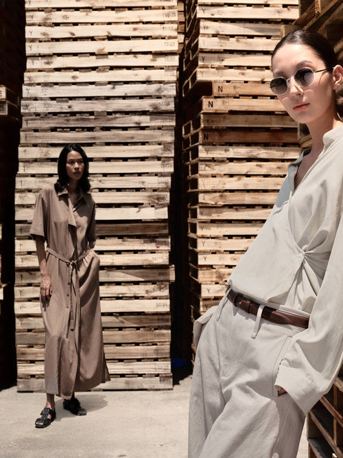 Cotton Rayon Ueno Dress