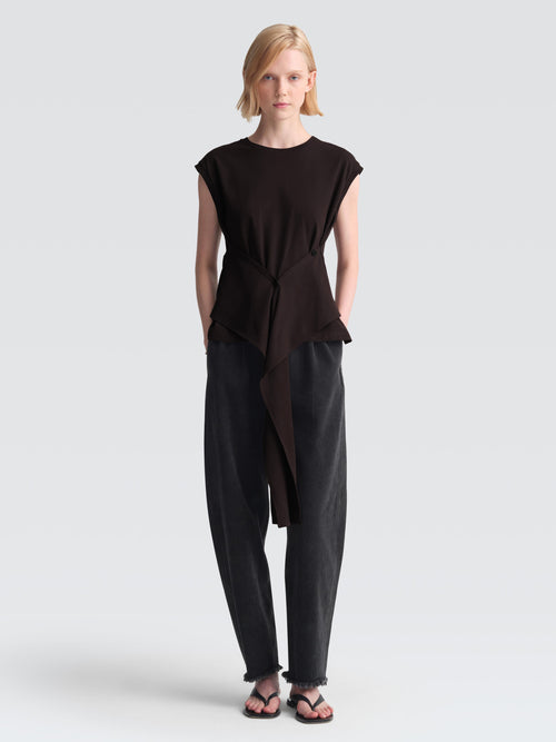 Cotton Pique Paskin Top