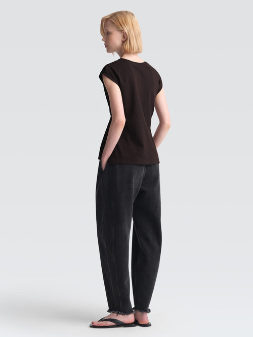 Cotton Pique Paskin Top