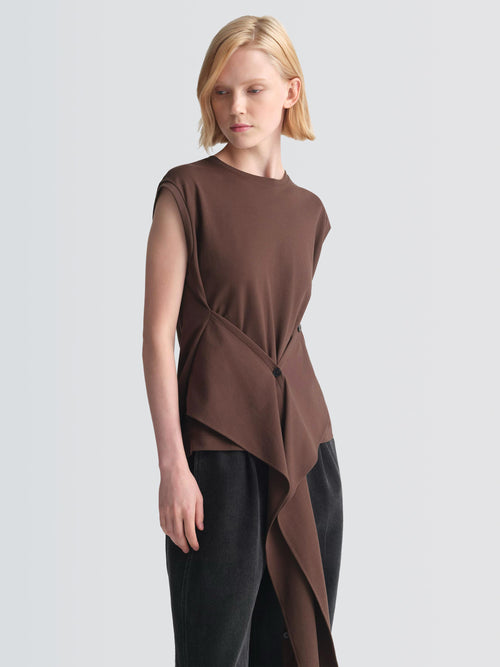 Cotton Pique Paskin Top
