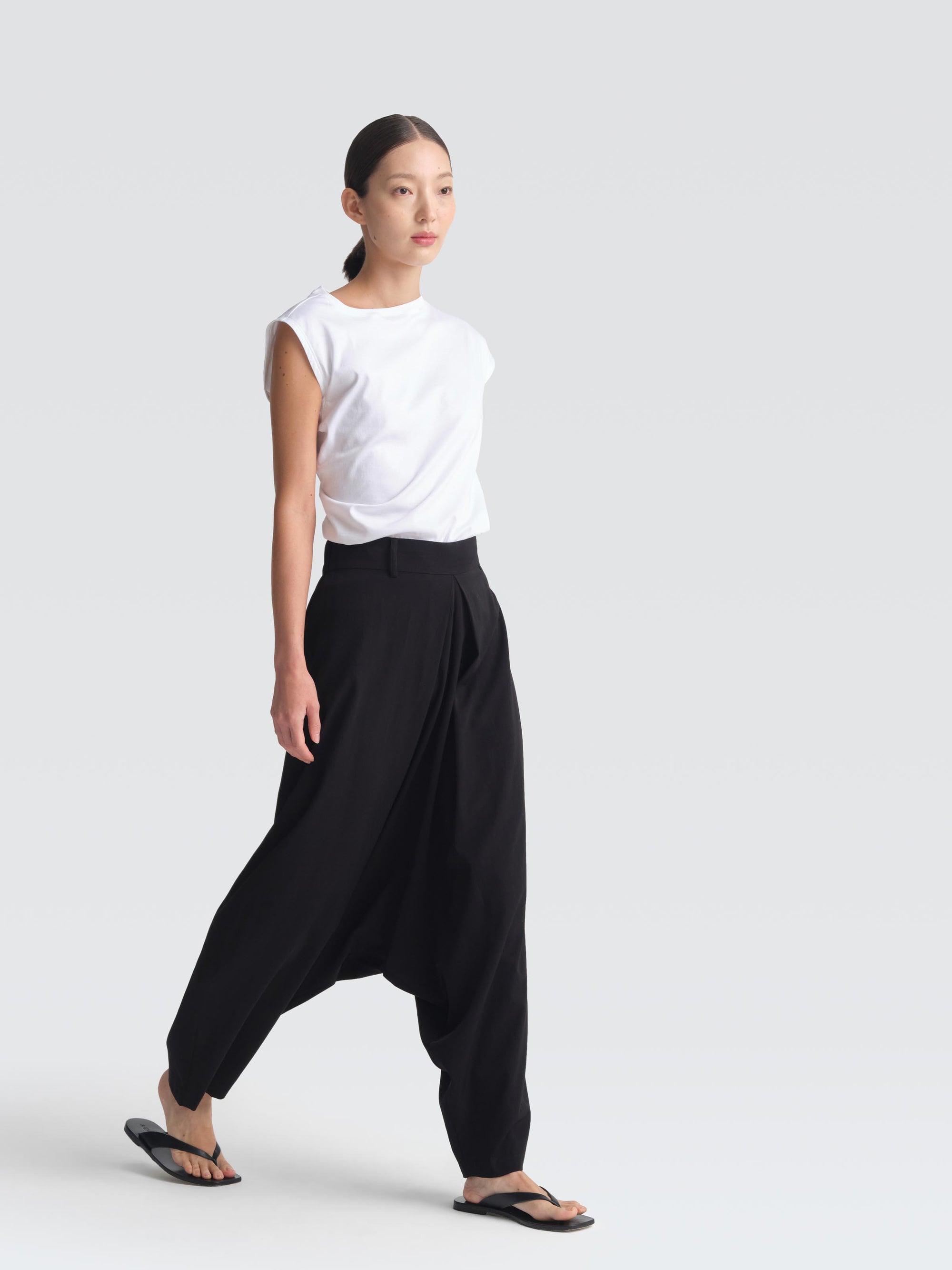 Cotton Rayon Waree Pants