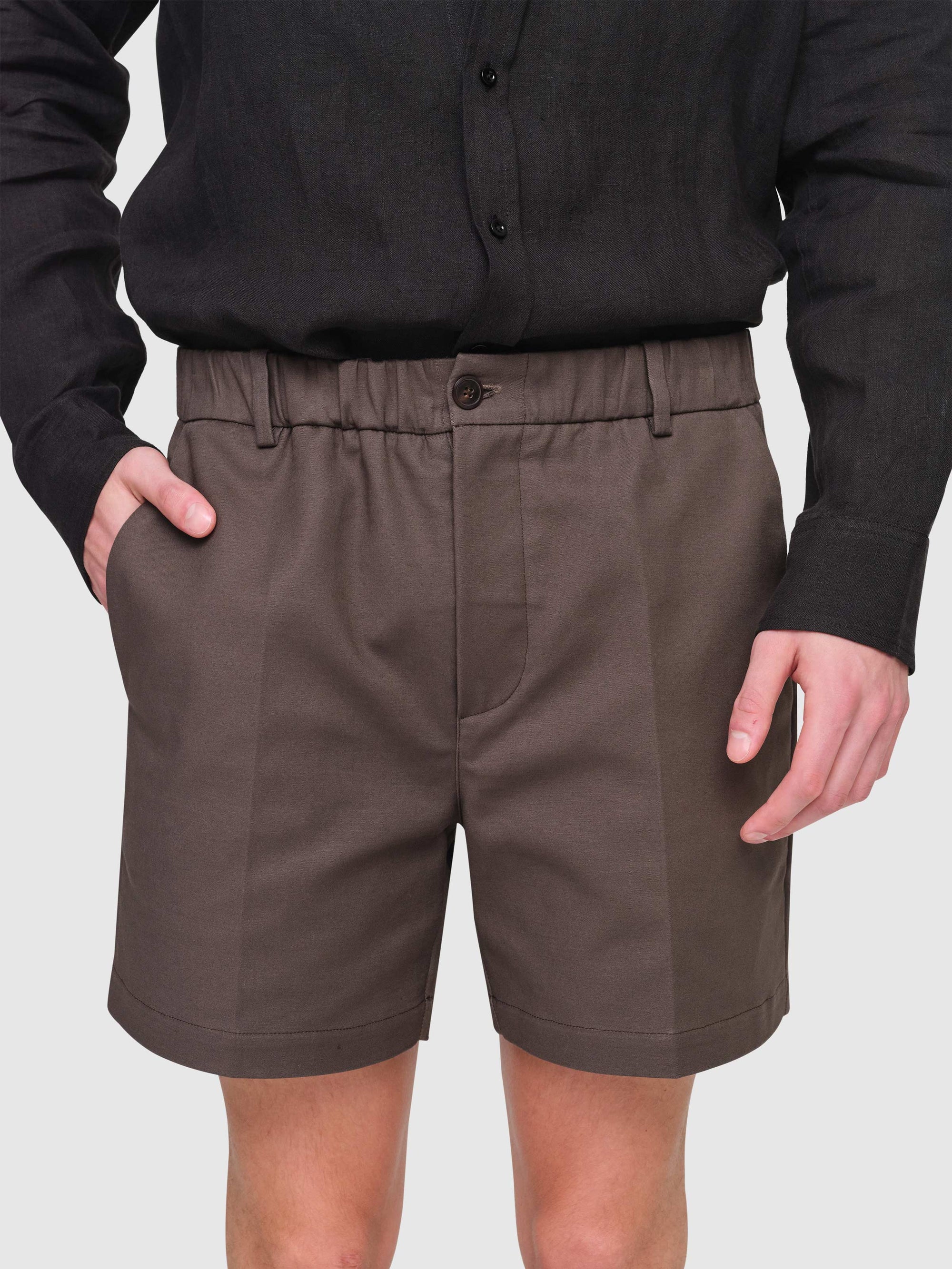 Bonded Cotton Cilian Shorts