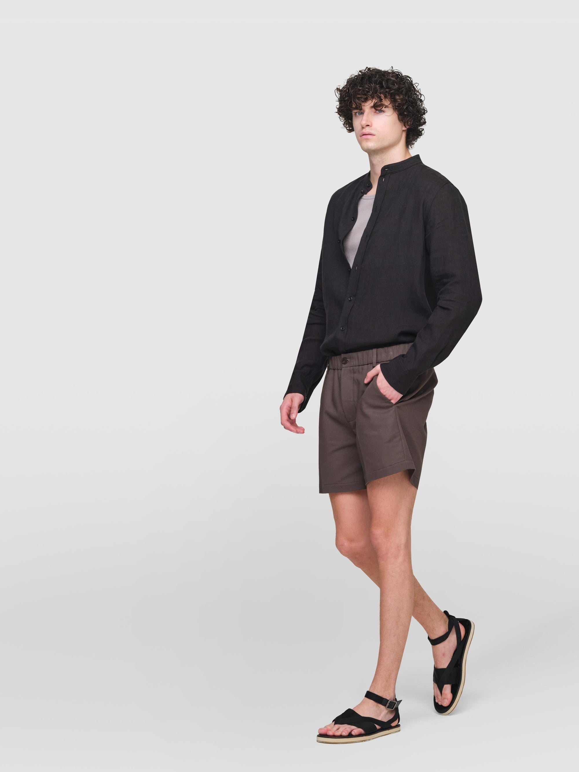Bonded Cotton Cilian Shorts