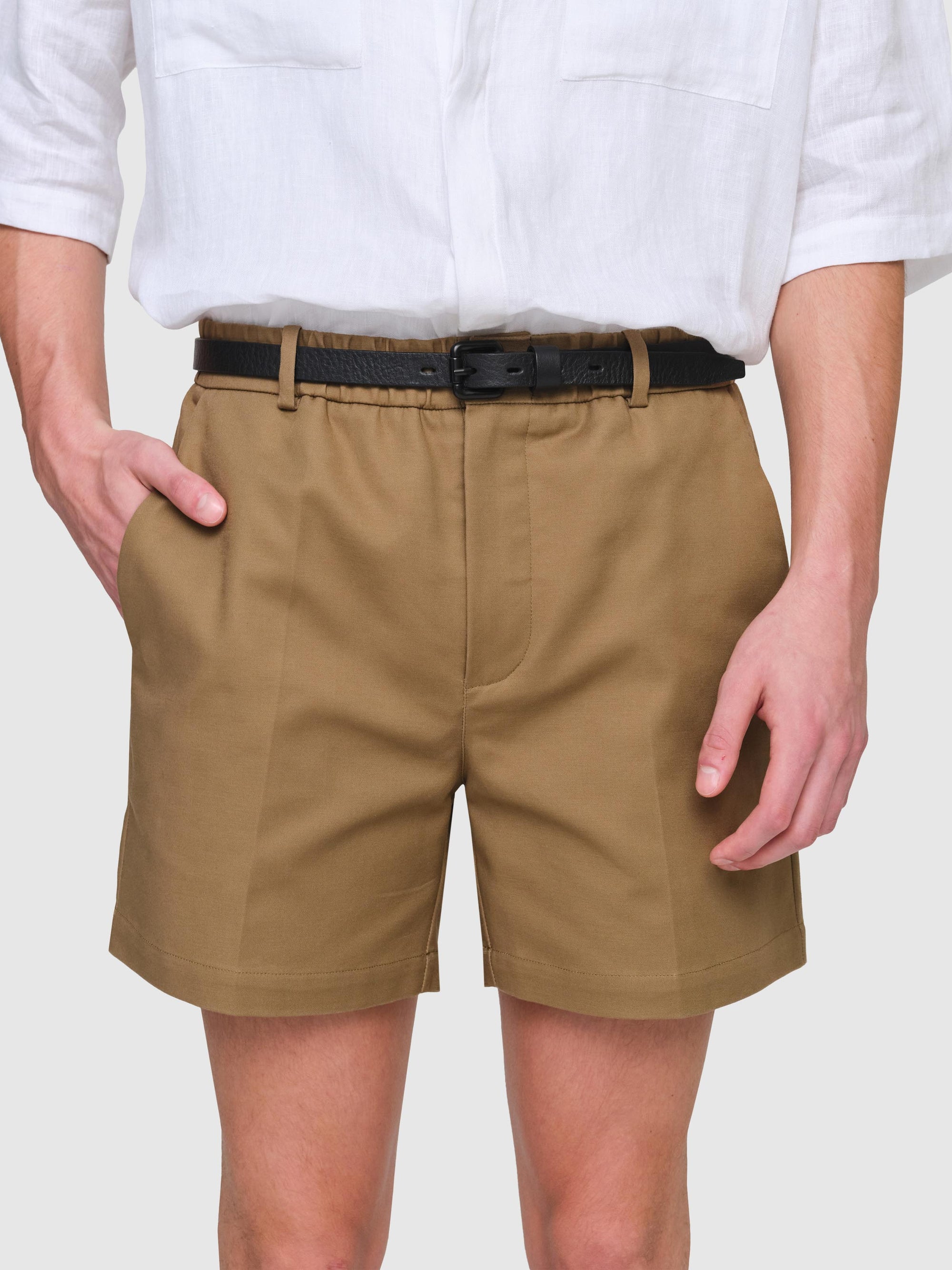 Bonded Cotton Cilian Shorts