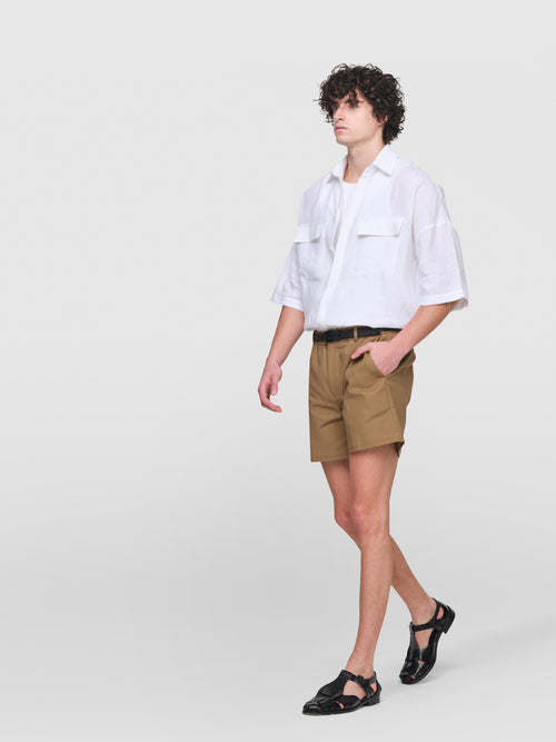 Bonded Cotton Cilian Shorts
