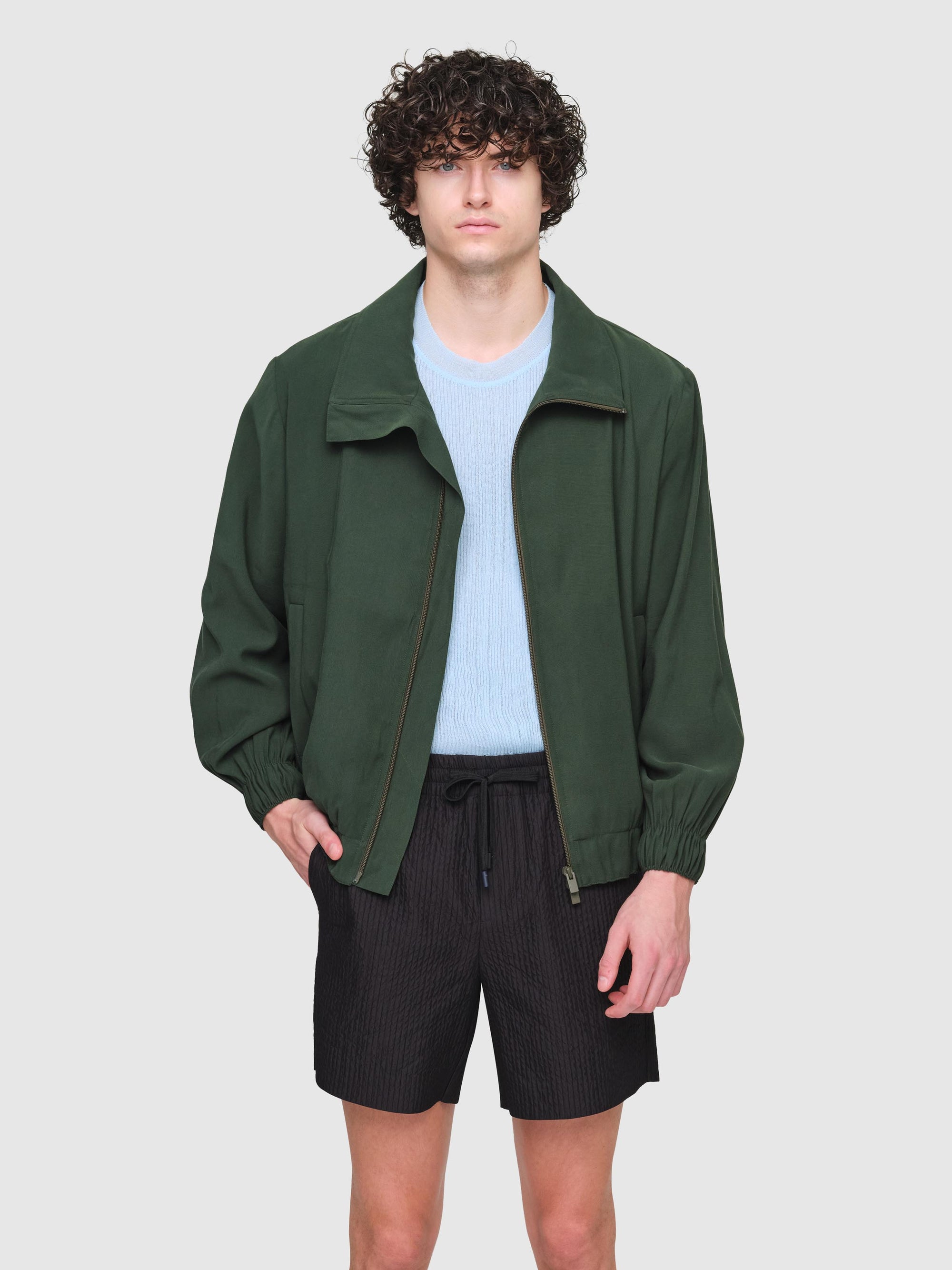 Cupro Jibson Jacket