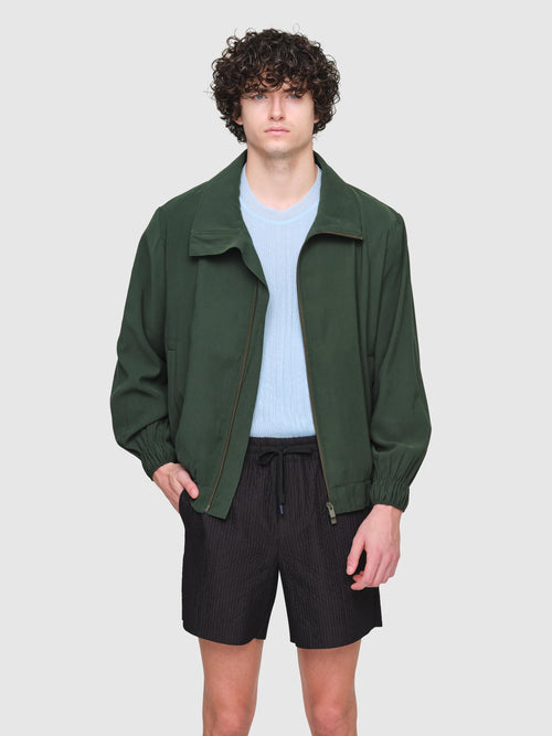 Cupro Jibson Jacket