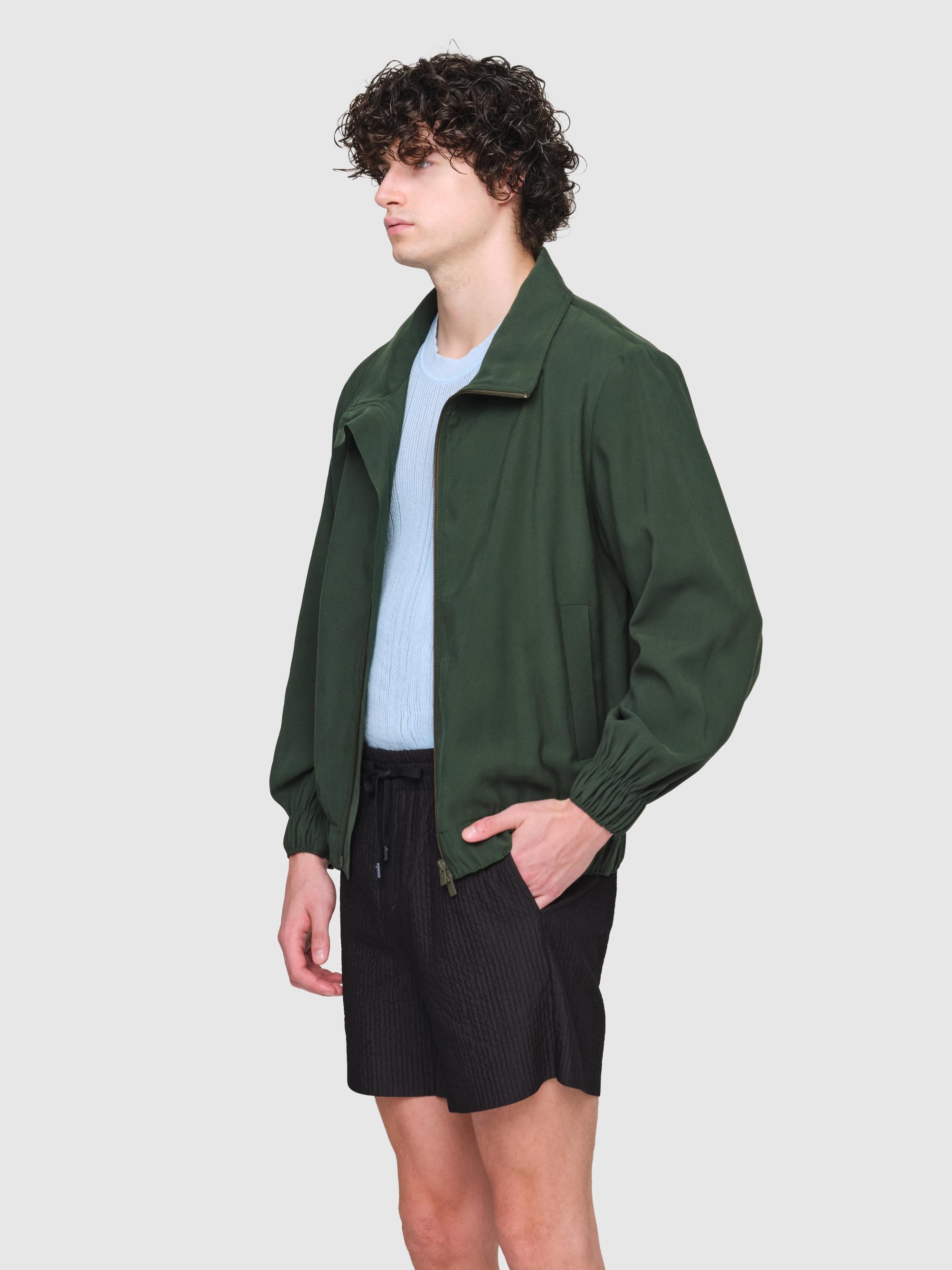 Cupro Jibson Jacket