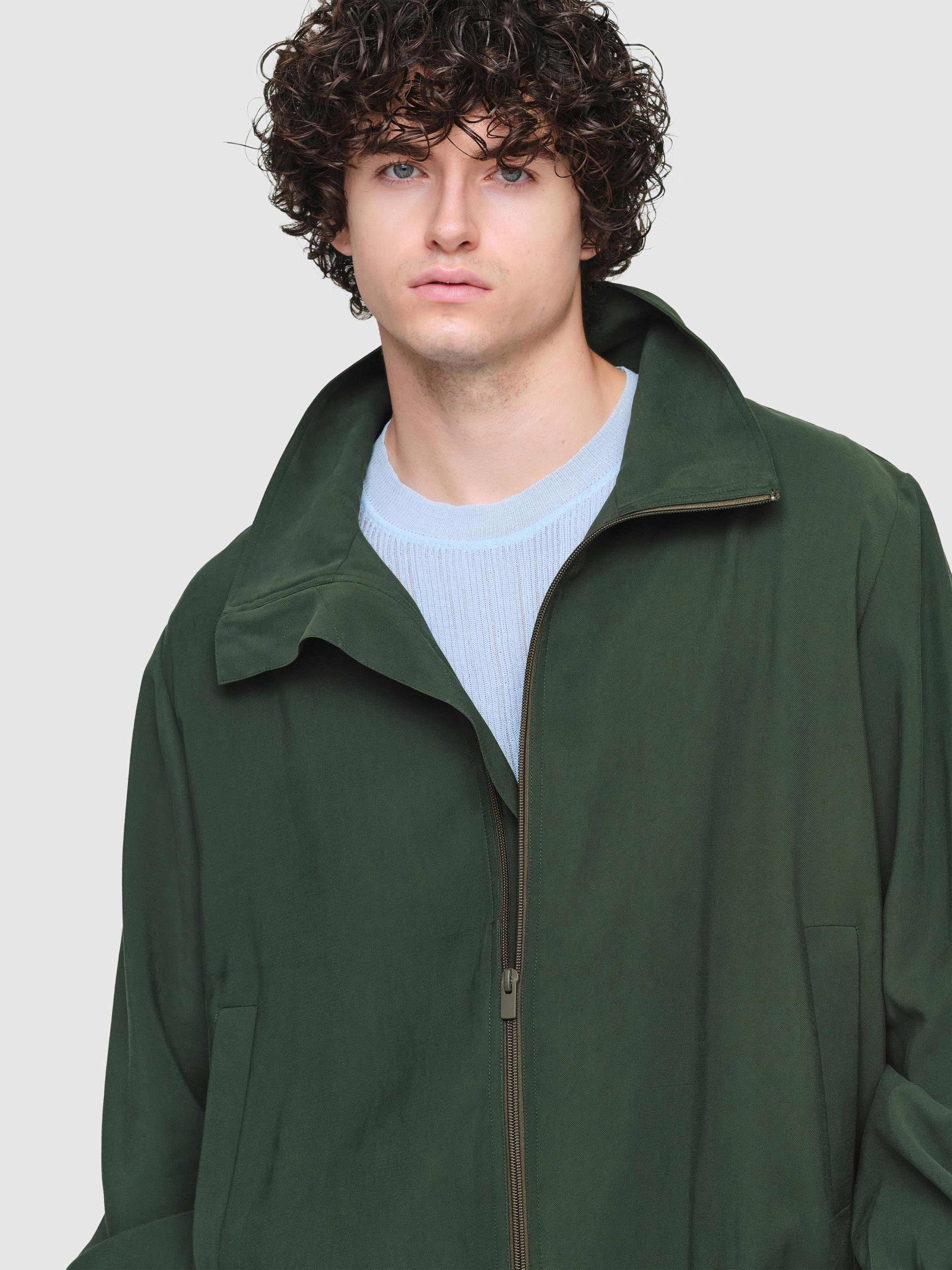 Cupro Jibson Jacket