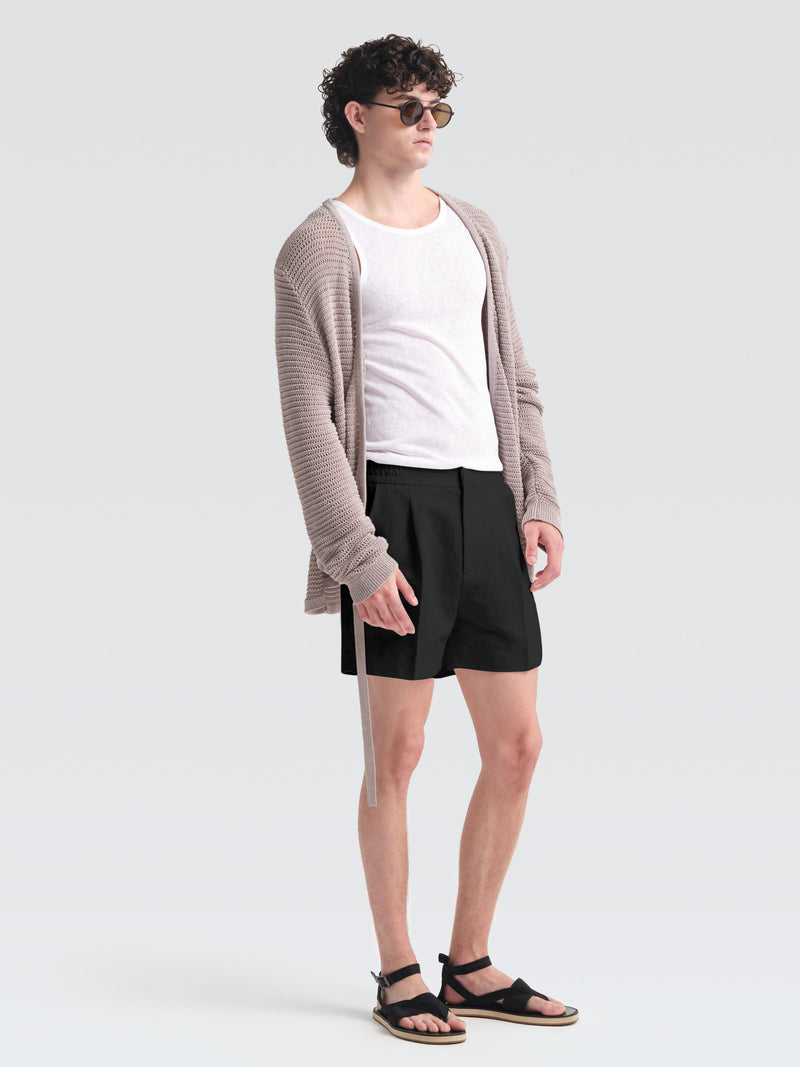 317-Men-Shorts-Wang-Cotton-Twill-Black-2
