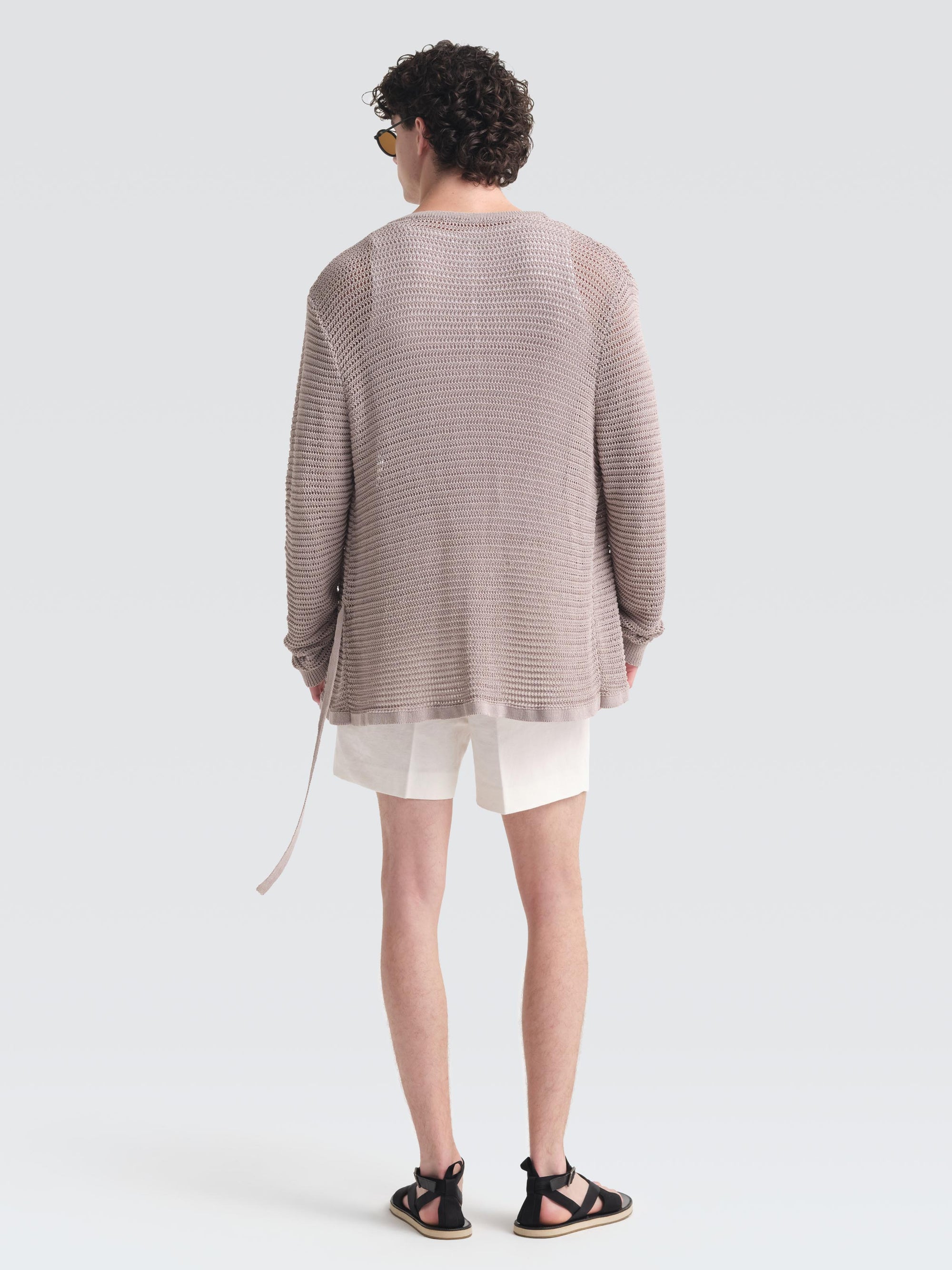 Cotton Twill Wang Shorts