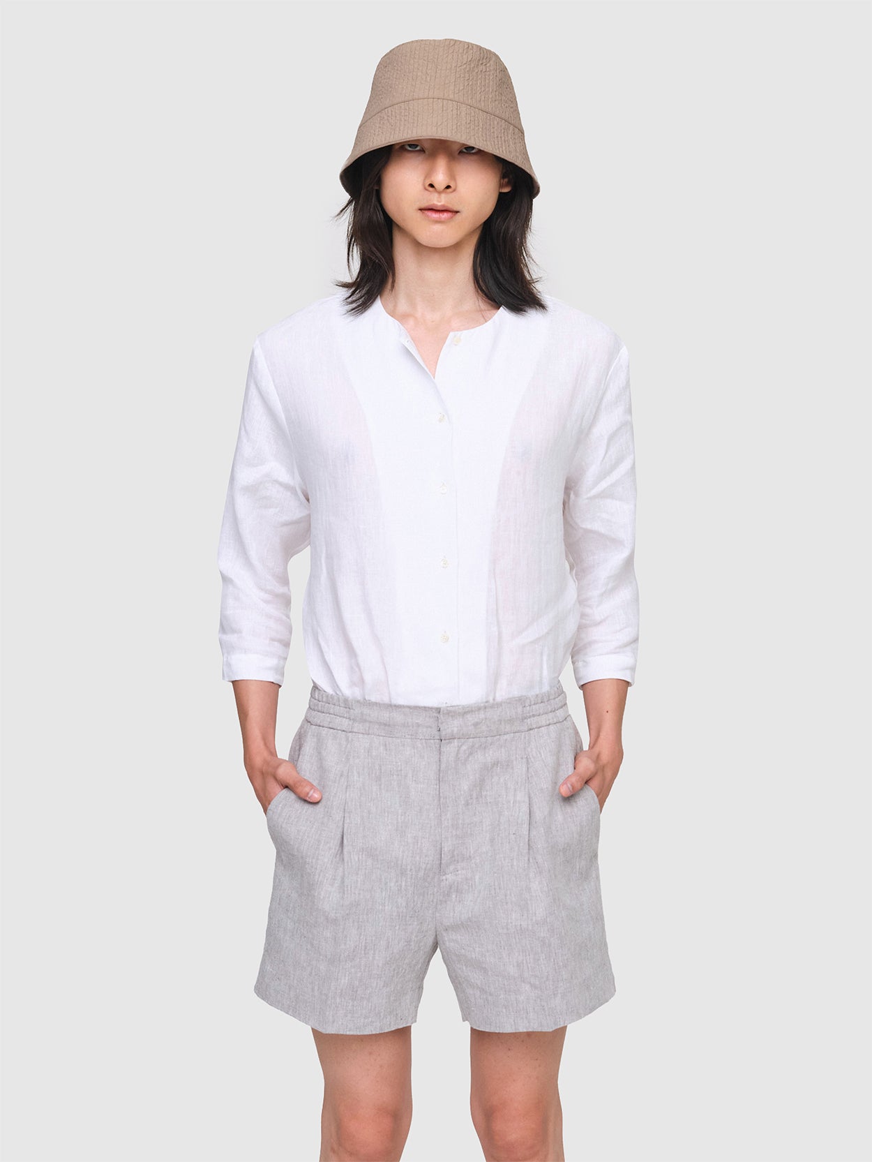 Organic Linen  Wang  Shorts