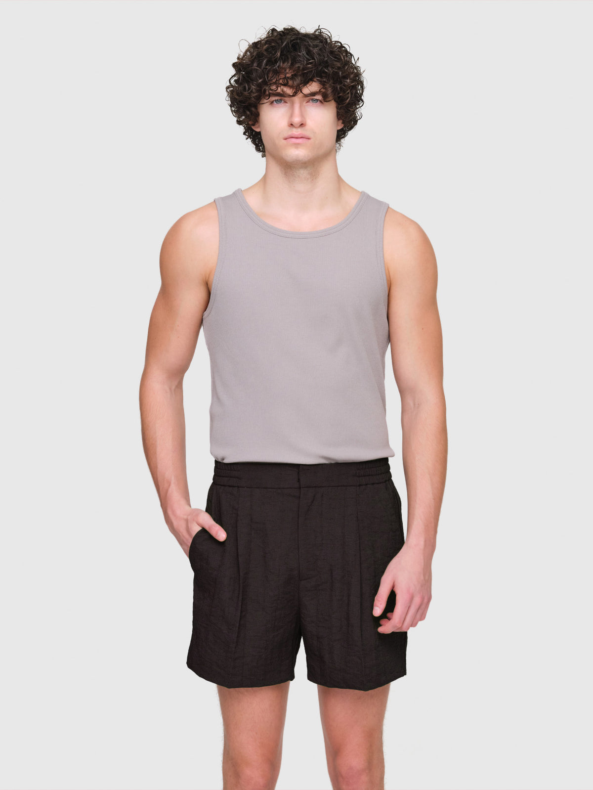 Cotton Twill Wang Shorts