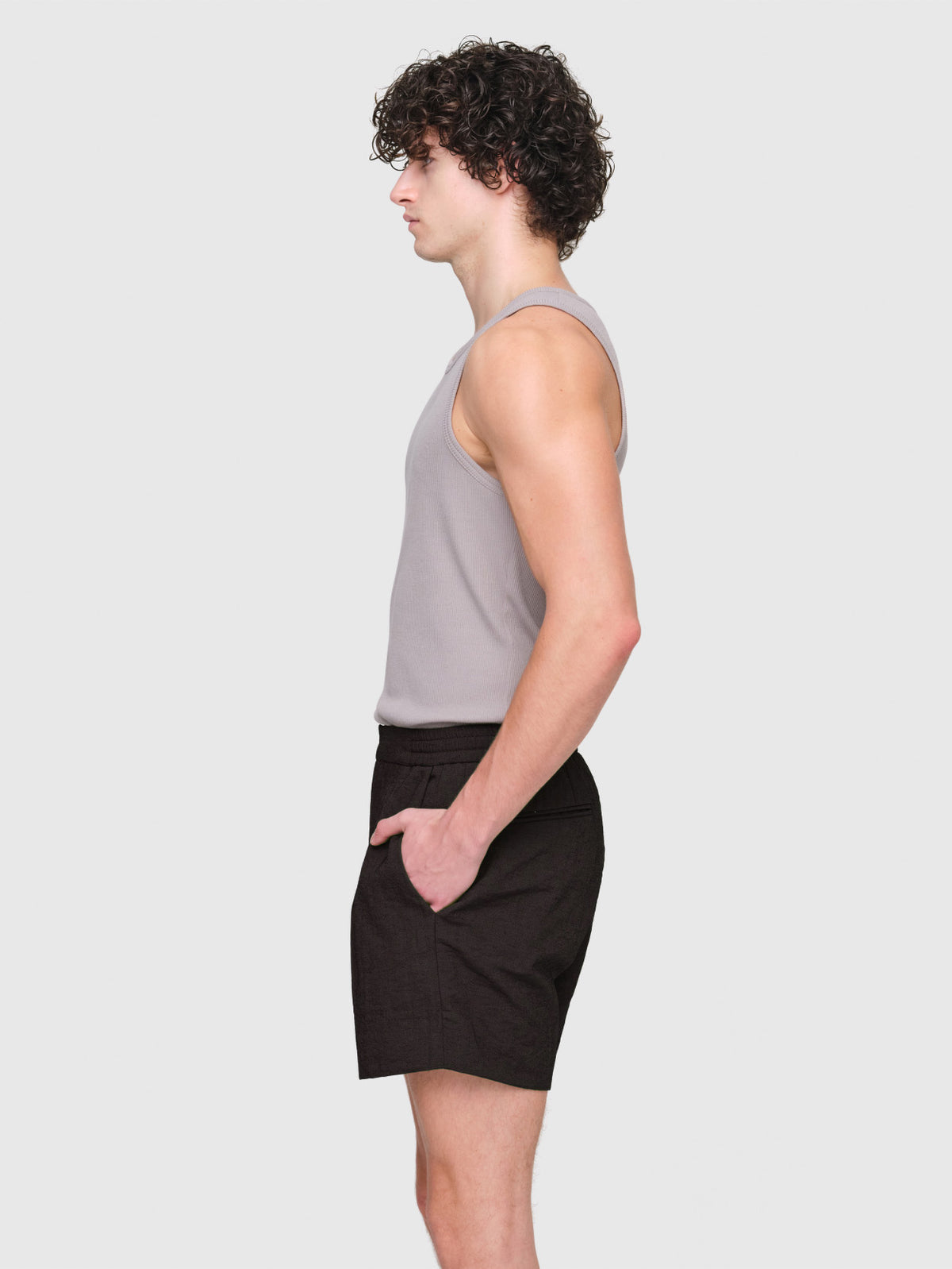 Cotton Twill Wang Shorts