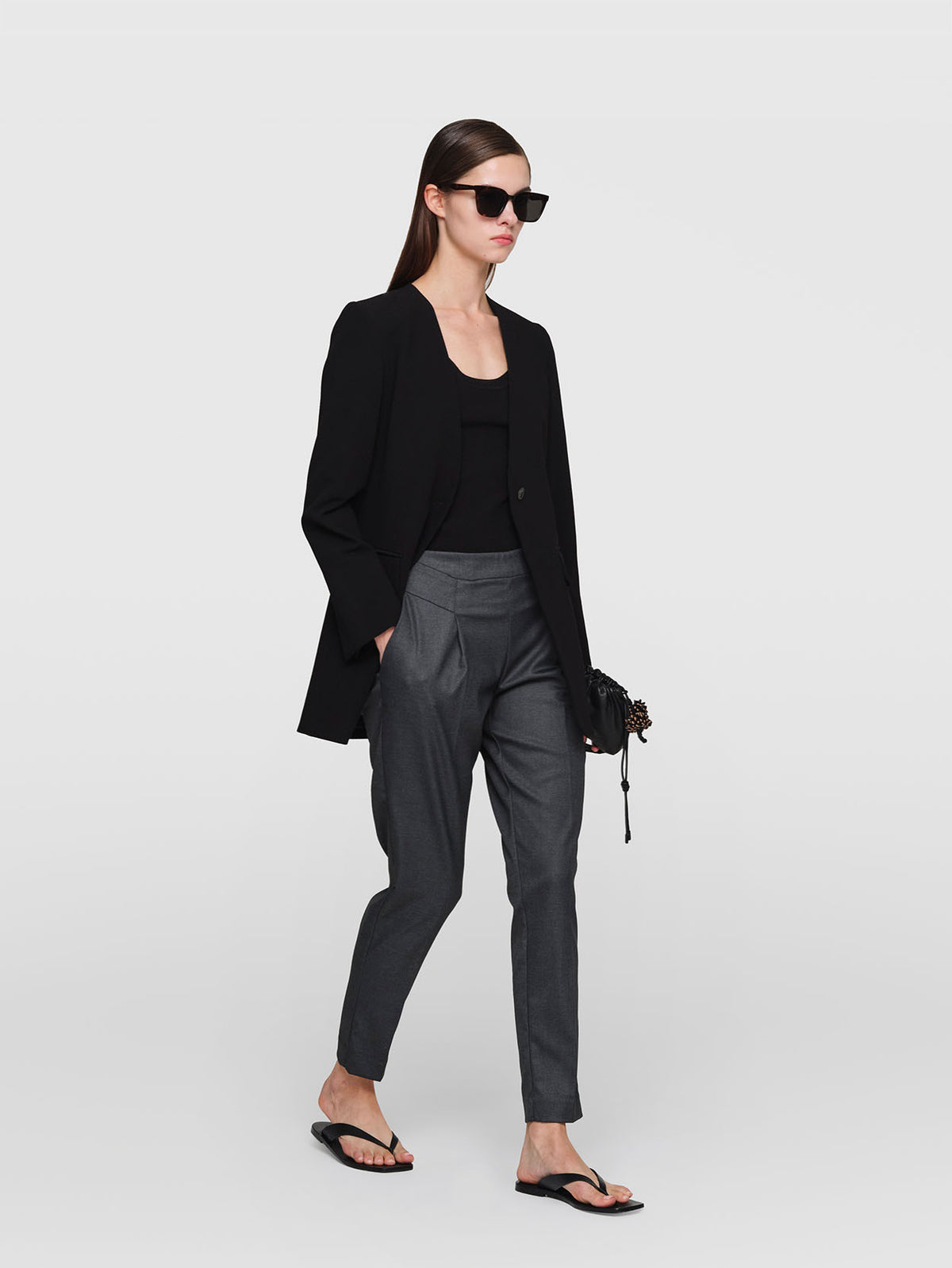 Summer Suiting  Cora  Crop Pants