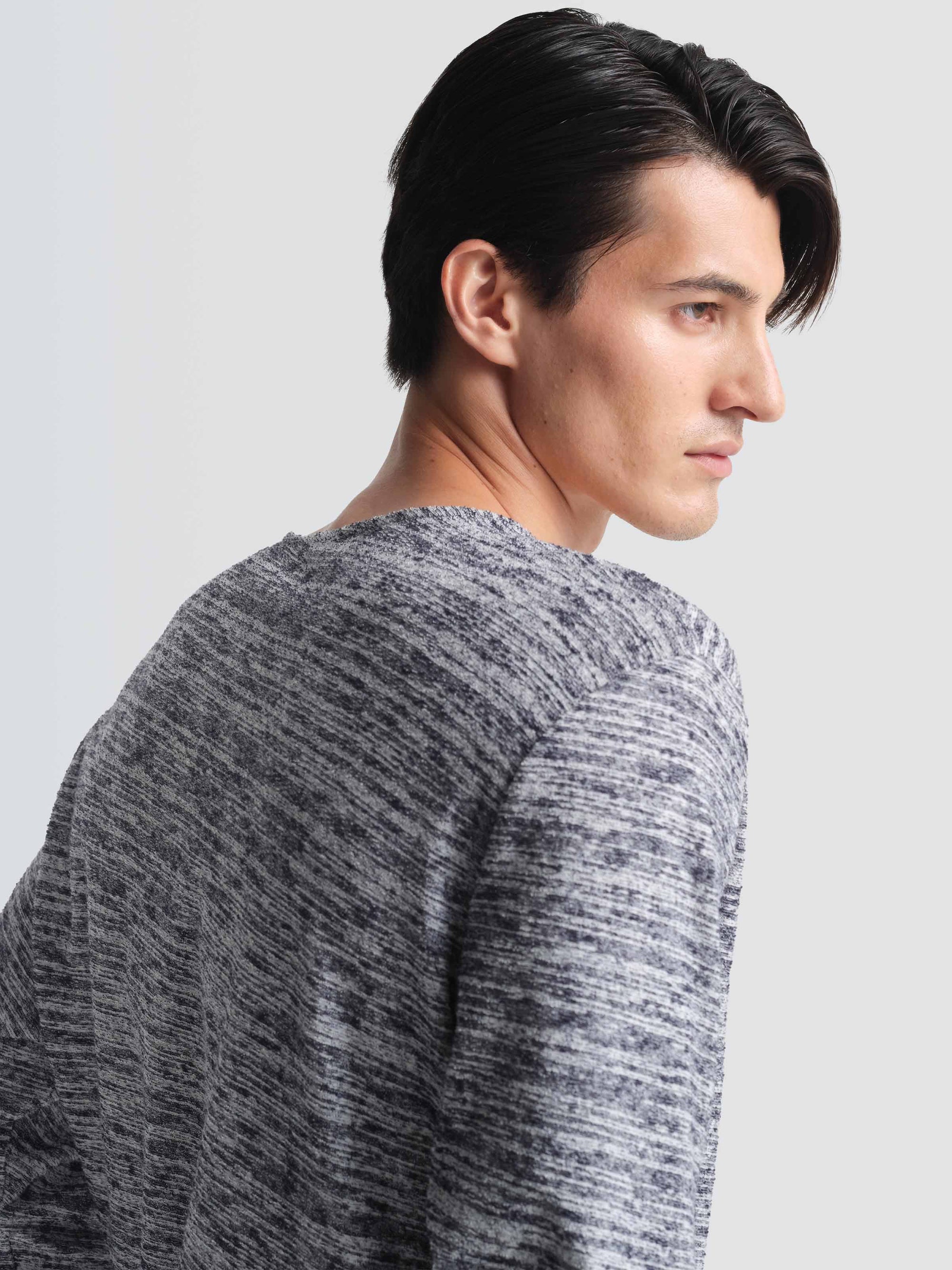 Cotton Jersey Henry Top