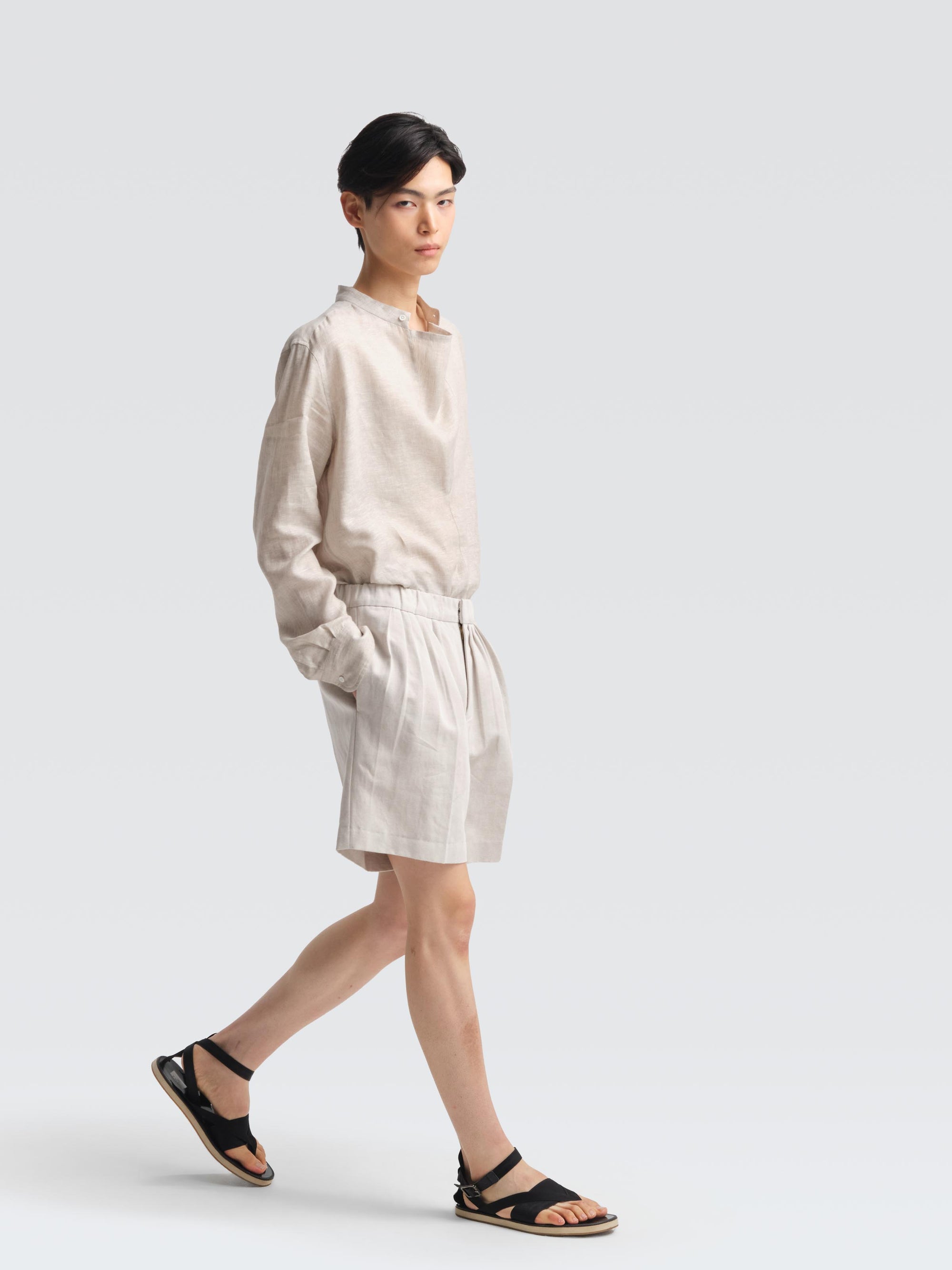 Linen Michi Shorts