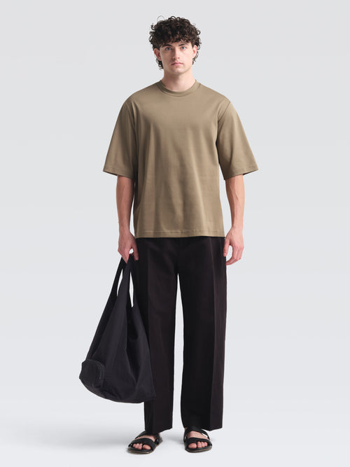Cotton Jersey Quarter Top