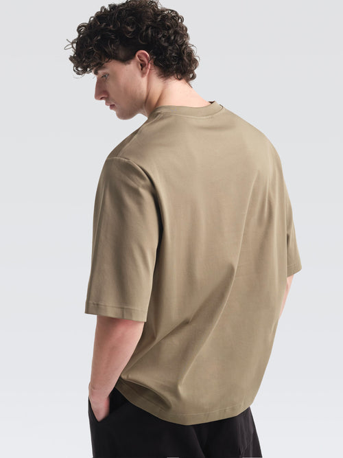 Cotton Jersey Quarter Top