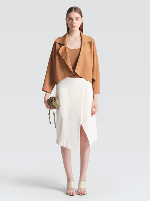 Bonded Cotton Madison Skirt