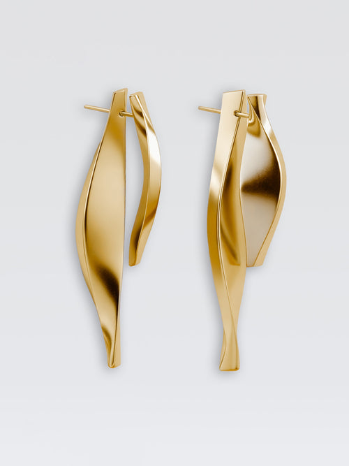 DOE Leaf Earring