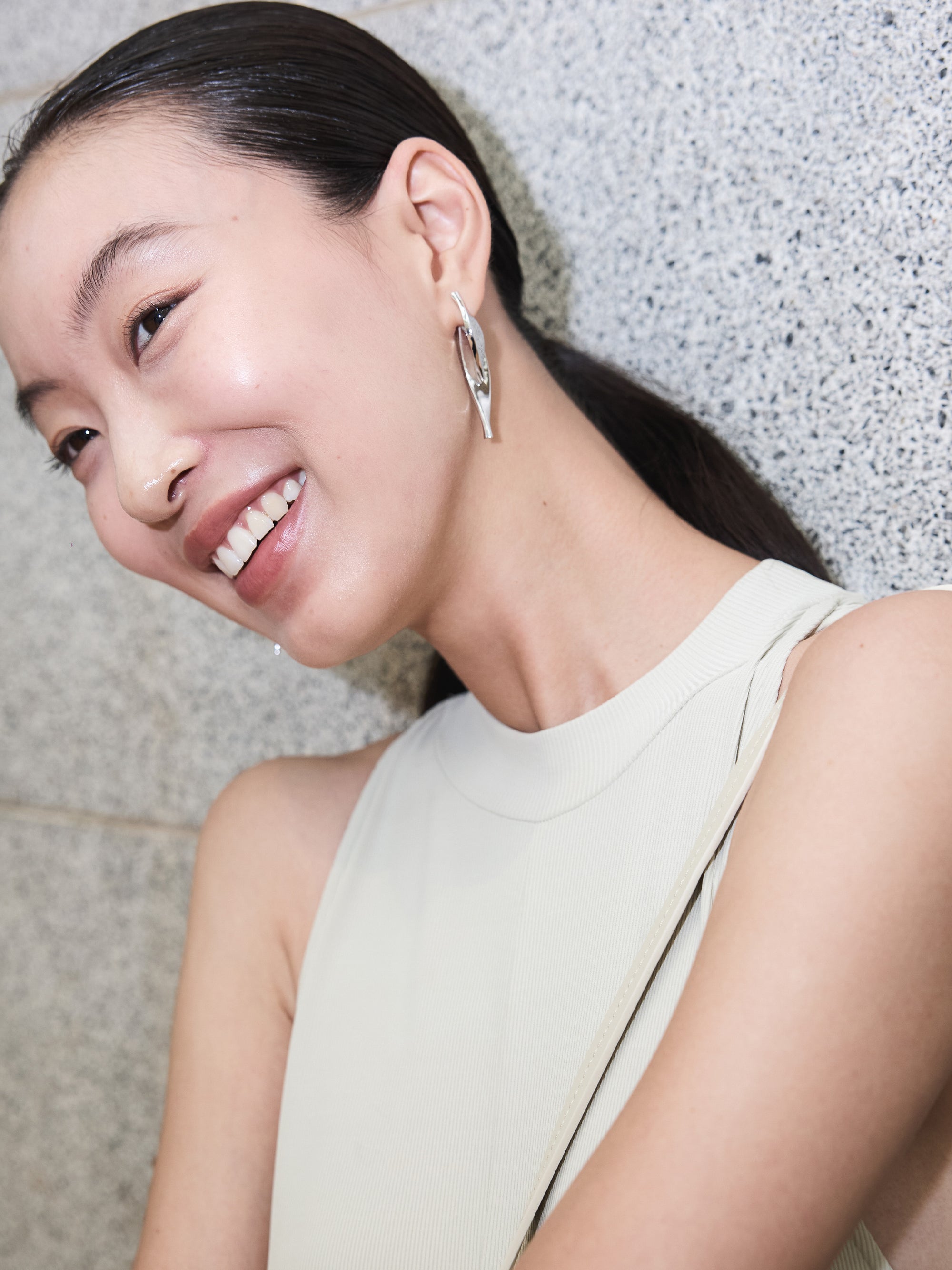 DOE Leaf Earring
