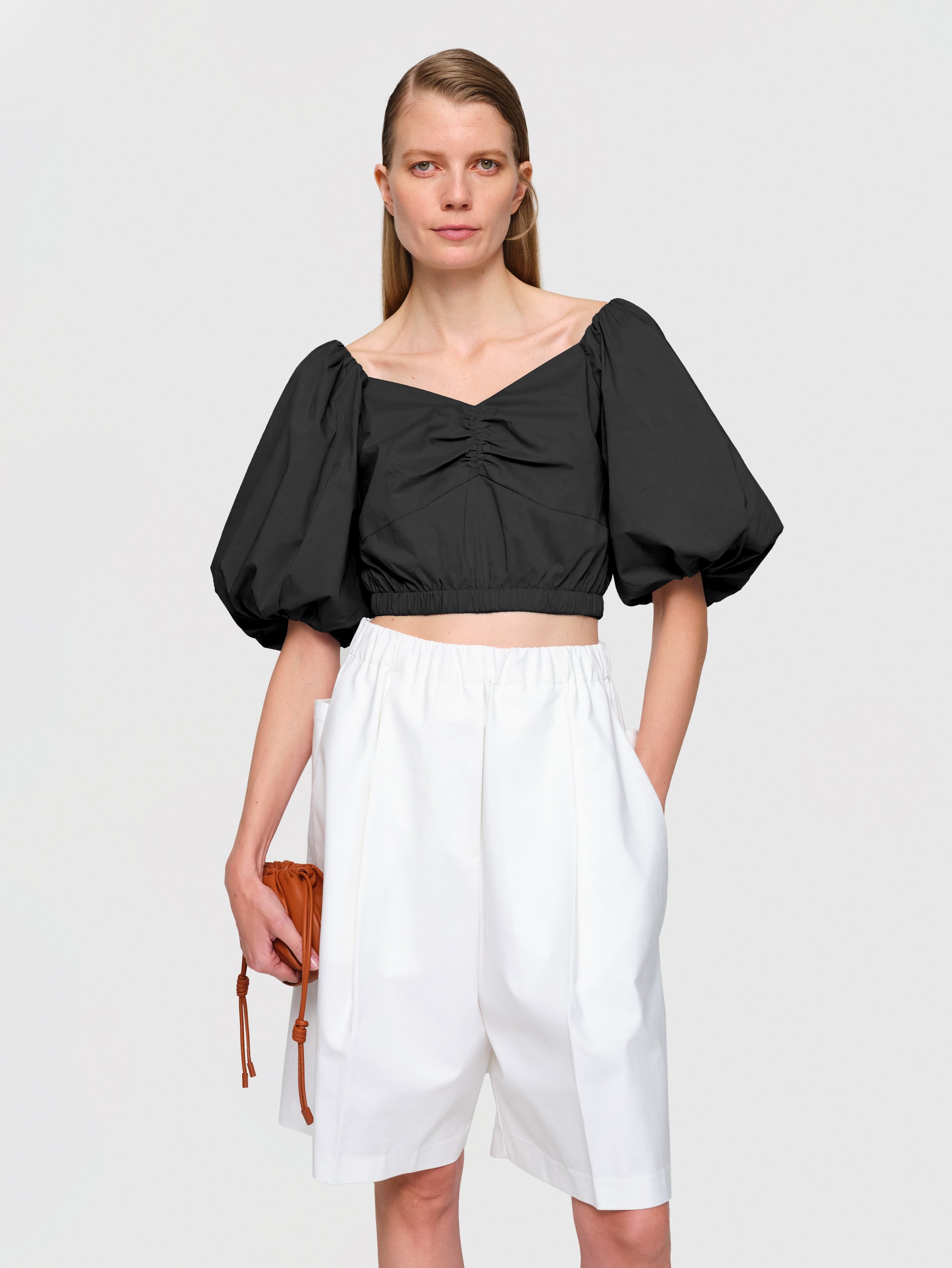 Organic Cotton Poplin Andria Top