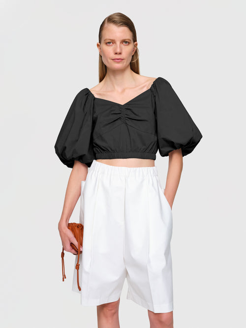 Organic Cotton Poplin Andria Top